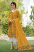 3PC Embroidered Lawn Chicken Kari dress with embroidered chiffon dupatta LC-1818-RZ