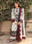 Unstitched 3 piece Embroidered summer suit White & Black LC-2043-FZ