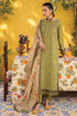 3PC Lawn Cotton Neck Embroidered With Handmade Working Dupatta Shafoon Embroidered LC-1919-PZ