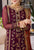 Asim Jofa 3PC Lawn Cotton Neck Embroidered With Handmade Working Dupatta Shafoon Embroidered LC-1911-PZ