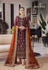 Asim Jofa 3PC Lawn Cotton Neck Embroidered With Handmade Working Dupatta Shafoon Embroidered LC-1911-PZ