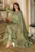3 Pc Heavy Embroidered Lawn Suite With Full Embroidered Organza Dupatta LC2006-RZ