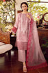 Lawn Stuff 3 Piece Fully Embroidered With Organza Fully Embroidered Dupatta Extra Patches