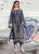 MARIA B. 3PC Linen Embroidered suit with Linen Duppata - LC  1458-D-503 B-MB